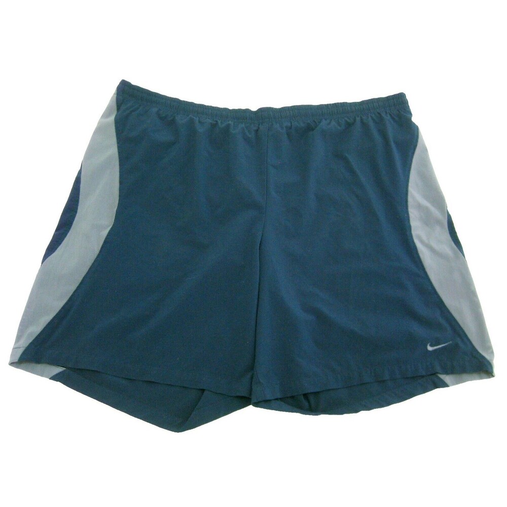 NIKE Men's (Size Medium) Navy Blue Athletic Dri-Fit Shorts Gym Fitness Running